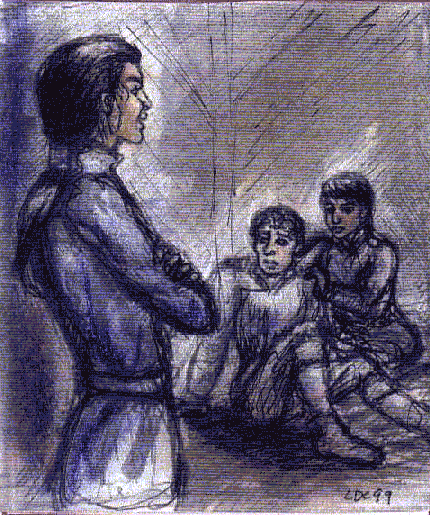 Yarik, Danya and Sherrill by Laura Cameron