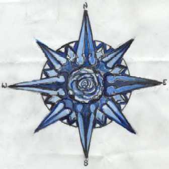 Compass Rose Logo by Laura Cameron